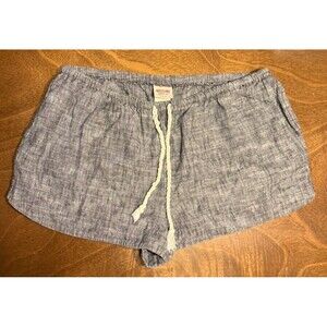 MOSSIMO Supply Co. Women’s Shorts Size Large Hematite Cross Black Draw String